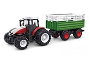Ferngesteuert - Amewi RC Tractor with Livestock Trailer 1:24 RTR - 22601