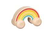 Baby Spielzeug - Goki Wooden Vehicle Rainbow - 55845