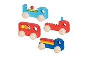 Baby Spielzeug - Goki Wooden Vehicle with Sound - 55851