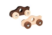 Holzspielzeug - Goki Wooden Push Figure Race Car - 55891
