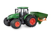 Ferngesteuert - Amewi RC Tractor with Fertaliser Spreader 1:24 RTR Green - 22639