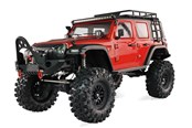Ferngesteuert - Amewi AMXRock Crosstrail Crawler 4WD 1:10 ARTR Red-Metallic - 22652