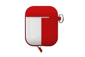Kopfhörer/Headsets - Puro APCASE1RED Silicon Case - AirPods 2016/19 - APCASE1RED