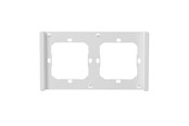 Smart-Home - Sonoff Frame for switch M5 80 double 2-fold M5-2C-80-FW (white) - M5-2C-80-FW