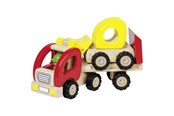 Holzspielzeug - Goki Wooden Truck Low Loader - 55963