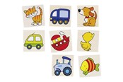 Brettspiele - Goki My first Wooden Memo 16 pcs. - 56698