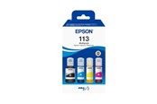 Druckerzubehör - Tinte & Toner - Epson 113 Multipack - 4-pack - black yellow cyan magenta - original - ink refill - C13T06B640