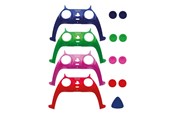 Gaming Zubehör - iMP TECH Controller Styling Kits - Faceplate and Thumb Grips x 4(White box) - Sony PlayStation 5 - PS5CONPLABUN
