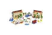 Holzspielzeug - Goki Wooden Farm 71 pcs. - 58598