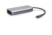 Dockingstationen - C2G USB-C 4.0 6-in-1 Mini Docking Station with HDMI USB-A Ethernet and USB-C 85W- 8K 60HZ - docking station - USB-C / Thunderbolt 3 - HDMI - 1GbE - C2G54551