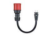 Aufladen von Elektroautos - go-e Adapter Gemini flex 22 kW auf Haushaltssteckdose - CH-04-02