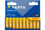 Batterien und Akkus - VARTA 4106101761 Longlife AA - 10-pack - 4106101761