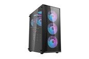 Gehäuse - Darkflash DK352 Plus computer case + 4 fans (black) - Gehäuse - Miditower - Schwarz - DK352 Plus