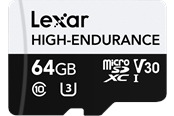 Speicherkarten - Lexar High-Endurance microSD - 100MB/s - 64GB - LMSHGED064G-BCNNG