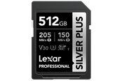Speicherkarten - Lexar Professional SILVER PLUS SDXC - 205MB/s - 512GB - LSDSIPL512G-BNNNG
