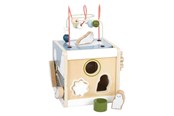 Baby Spielzeug - Small Foot - Wooden Motor Activity Cube Arctic - 12451