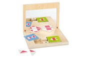 Brettspiele - Small Foot Wooden Symmetry Game with Mirror Educational - 12463