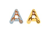 Kreativ-Spiele - Small Foot - Wooden Animal Children's Letter - A - 12508