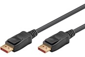 Display Kabel - Pro DisplayPort 2.1 - Display cable - 1m - Black - 4040849747595