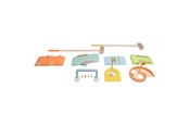 Gartenspiele - Wooden Golf Set 11 pieces. - 60007