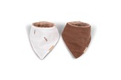 Babypflege - Filibabba Bandana-Lätzchen 2er-Pack - Carrot Thief - FI-02819