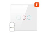 Smart-Home - Avatto Smart Light Switch WiFi TS02-EU-W3 3 Way TUYA (white) - TS02-EU-W3
