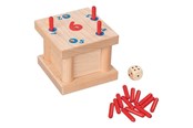 Spielzeug - Goki Wooden Tricky 6 Pegs Game - 56799