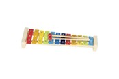 Baby Spielzeug - Goki Wooden Xylophone with Songbook 4 parts. - 61907