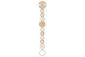 Babypflege - Goki Wooden Pacifier Chain Heart - 65211