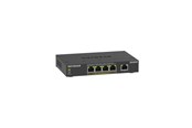 Switches - Netgear GS305Pv3 5-Port Gigabit Ethernet Unmanaged PoE+ Essentials Switch (63W) - GS305P-300EUS