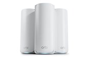 Wlan Router - Netgear RBE773 Orbi 770 Series Tri-Band WiFi 7 Mesh (3-Pack) - Mesh router 802.11a/b/g/n/ac/ax/be (Wi-Fi 7) - RBE773-100EUS