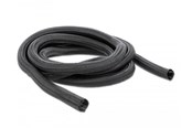 Netzwerkzubehör - DeLOCK Braided Sleeve self-closing 2m x 19mm black - 18855