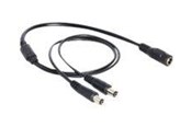 Stromkabel (Intern) - DeLOCK Power Splitter DC Jack 5.5 x 2.1 mm to DC Jack 5.5 x 2.1 mm - 50 cm - 83286