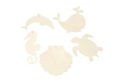Kreativ-Spiele - Creativ Company Wooden Sea Animals with Hanging Eye - 57972