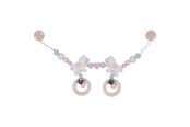Baby Spielzeug - Goki Wooden Stroller Chain Horse with Clips - 65234