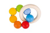 Baby Spielzeug - Goki Wooden Gripping Ring Rainbow - 65333