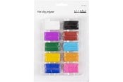 Hobby-Zubehör - Creativ Company Fine Clay Polymer - 10 x 20 g - 78101