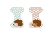 Kreativ-Spiele - Small Foot - Wooden Animal Children's Letter - I - 12516