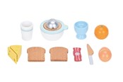Holzspielzeug - Small Wood Breakfast Play Set with Juicer - L40295