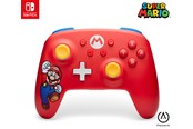 Gaming Zubehör - PowerA Kabelloser Controller für Nintendo Switch - Mario-Freude - Controller - NSGP0309-01
