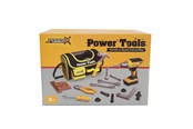 Rollenspiele - Power X Storage bag with Construction Tools & Electric Drill 21 pcs - 20358