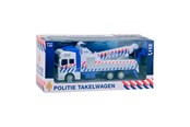 Spielzeugauto - Johntoy 1-1-2 Pull-Back Police Tow Truck - 26126