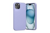 Handys - Cover & Cases - Vention KUFV0-20 Silicone Case for iPhone 15 Plus (purple) - KUFV0-20