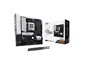 Mainboard - ASRock B850M Pro RS WiFi Mainboard - AMD B850 - AMD AM5 socket - DDR5 RAM - Micro-ATX - 90-MXBR70-A0UAYZ