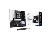 Mainboard - ASRock B860M Pro RS WiFi Mainboard - Intel B860 - Intel LGA1851 socket - DDR5 RAM - Micro-ATX - 90-MXBRQ0-A0UAYZ
