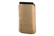 Handys - Cover & Cases - Hama Samsonite Toledo Leather Sleeve Beige iPhone 3 & 4/4s - 106521