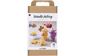 Kunst & Handwerk Ausstattung - Creativ Company Craft Kit Needle Felting - Animals in Water - 977550
