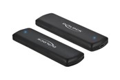 Festplatten Zubehör - DeLOCK External Enclosure for M.2 NVMe PCIe SSD with USB Type-C Female - Tool Free - 42615