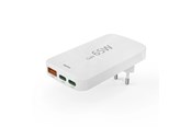 Handys - Adapter und Ladegeräte - Hama GaN Charger 65W 2x USB-C 1x USB-A White - 00201976
