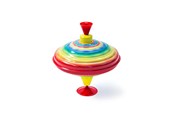 Spielzeug - Bigjigs Metal Moped Spinning Top - BJ601